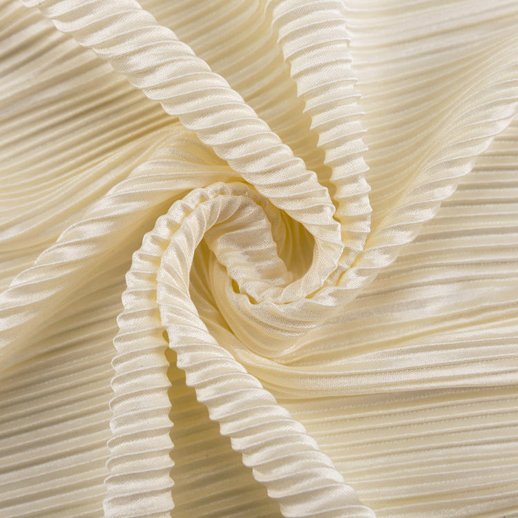 Maren | Raffineret V-hals Top i Tekstureret Finish