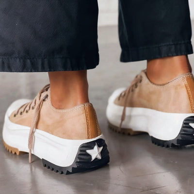 Elisa | Læder Plateau Sneakers