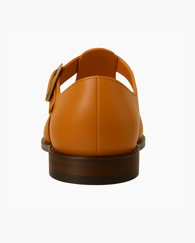 Renaud™ | Elegant lukket sandal med rem og spænde