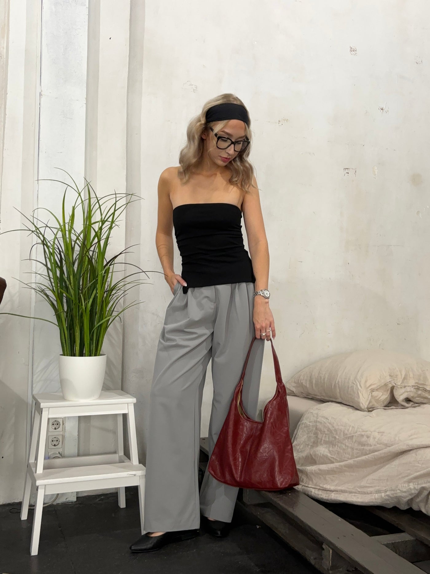 Jytte | Chic Sort Hobo Taske