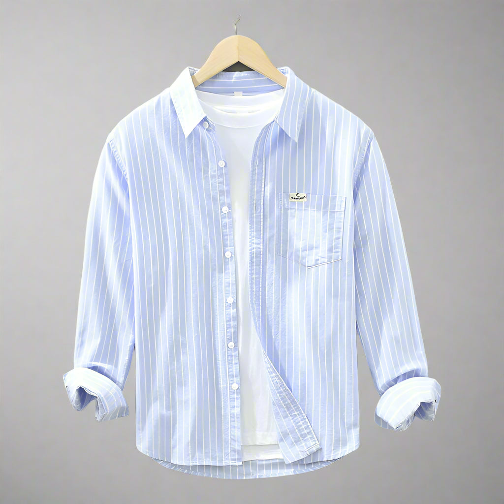 Simon | Strikket skjorte