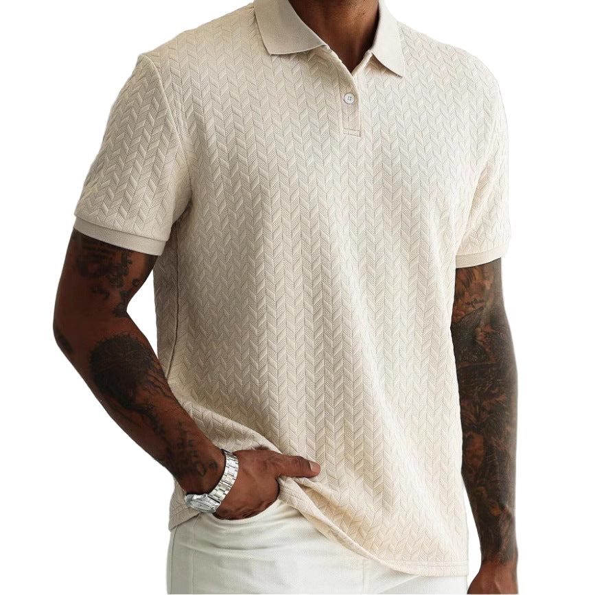 Esben | Struktureret poloshirt