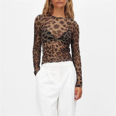 Lanie™ | Leopardprint Top