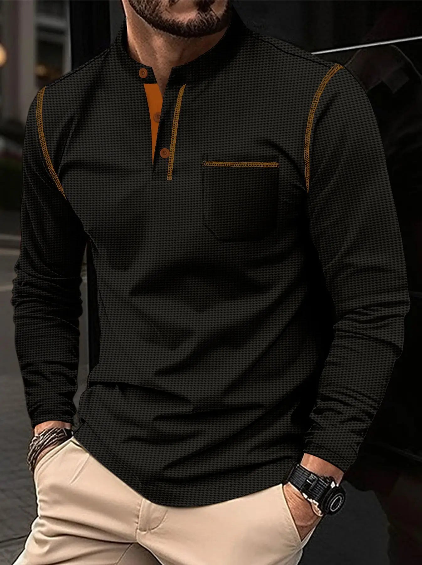 Danny | Langærmet Polo Shirt