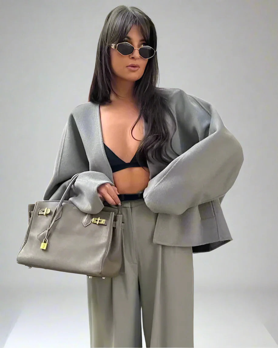 Lena | V-Hals Casual Jakke