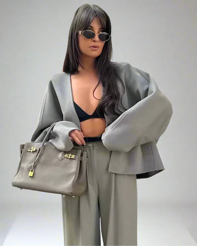 Lena | V-Hals Casual Jakke