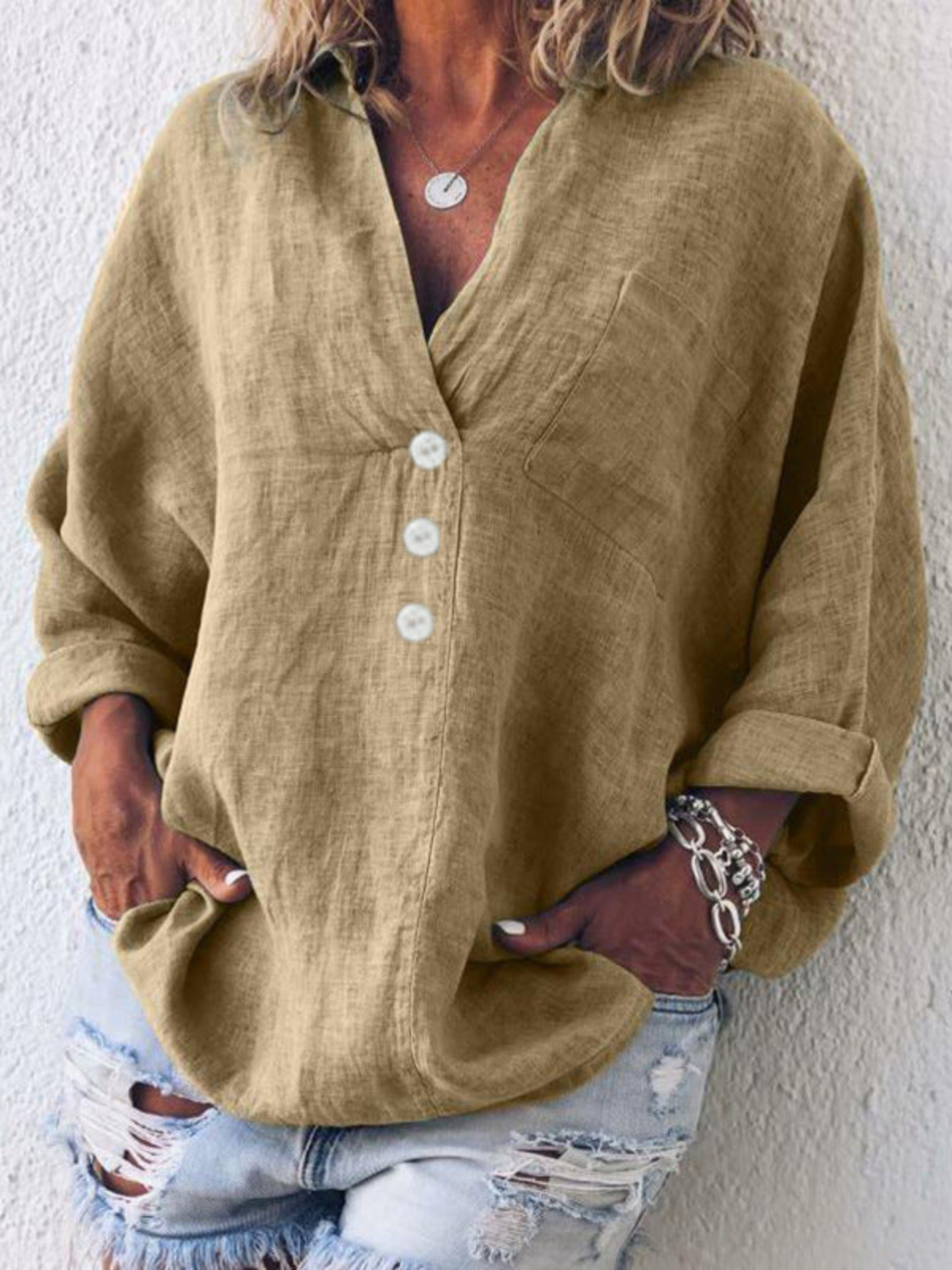 Freja – Luftig og behagelig top i og hør