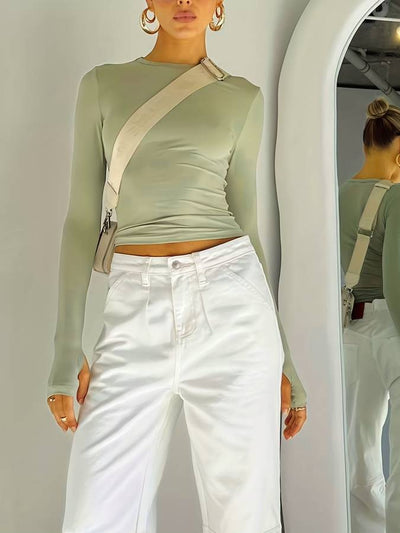 Saar™ | Basic langærmet top