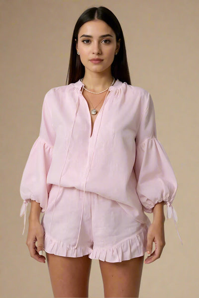 Sæt Lea | Let Sommertøj – Top + Nederdel