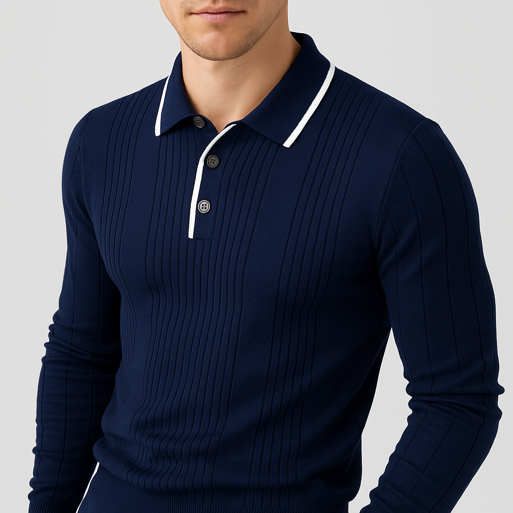 Elias | Strikket Polo