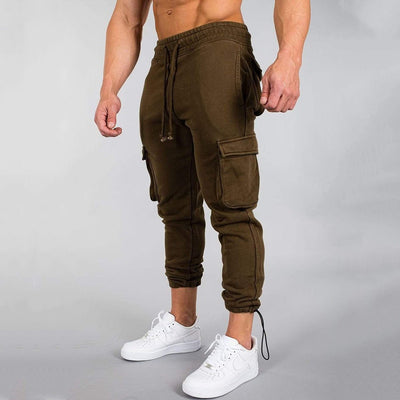 Frank | Herre Casual Slim-Fit Cargo Joggerbukser