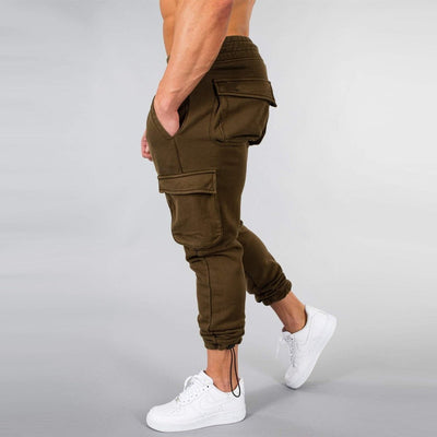 Frank | Herre Casual Slim-Fit Cargo Joggerbukser