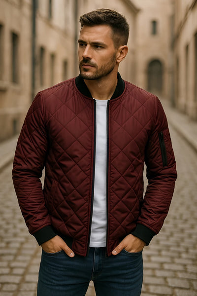 Han vatteret forårsjakke | Let og stilfuld