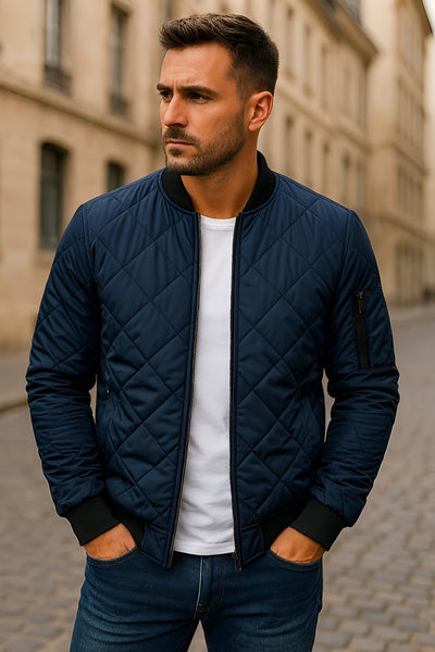 Han vatteret forårsjakke | Let og stilfuld