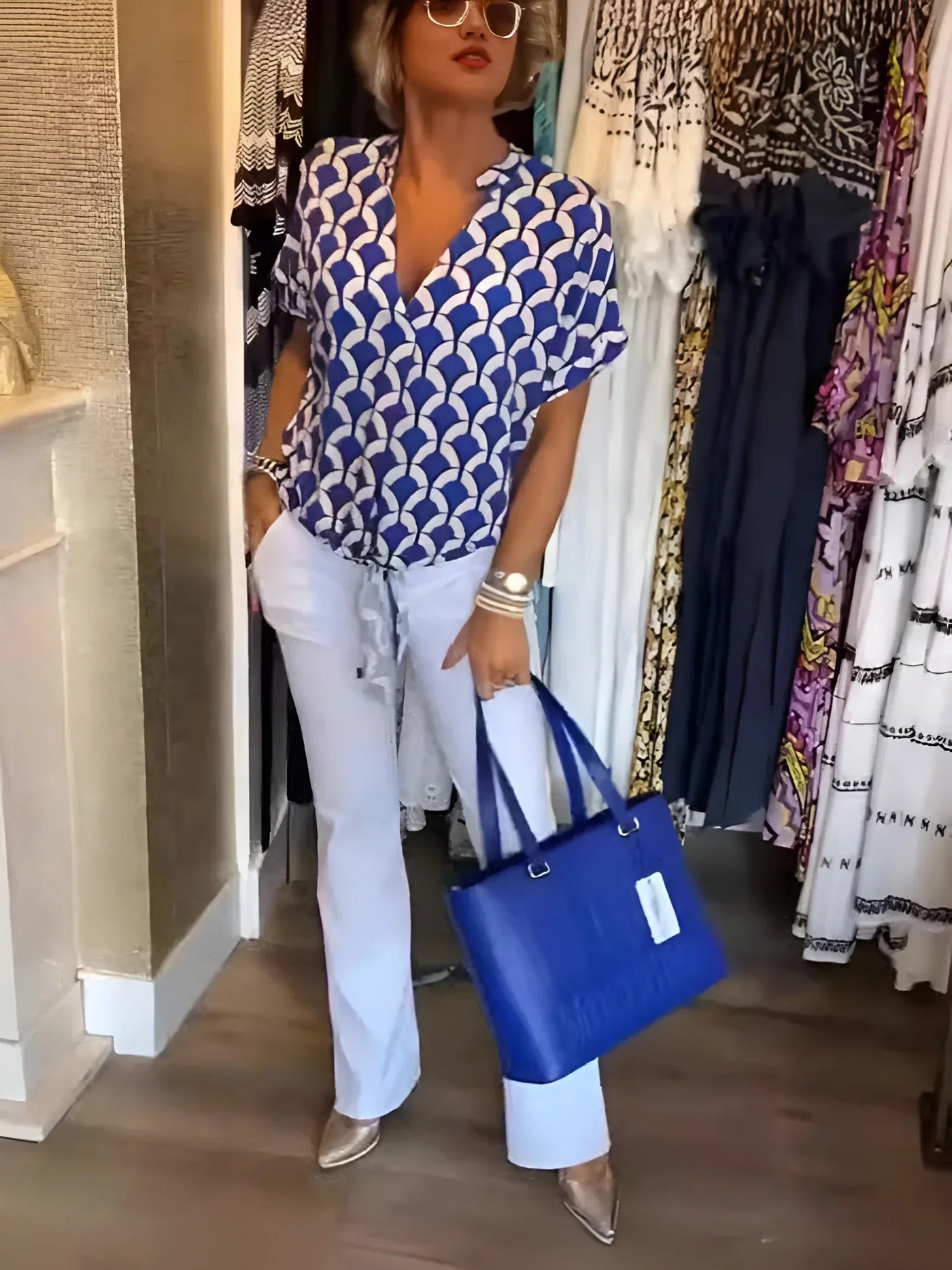 LEONTINE™ BLUSE | Let og elegant – din nye sommerfavorit